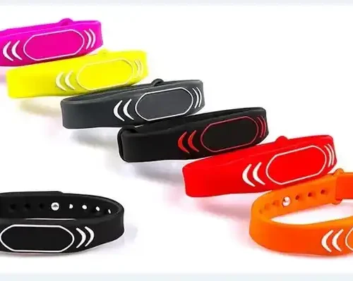 Personalizowane silikonowe bransoletki NFC RFID