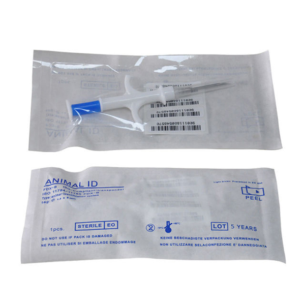 Chip dla zwierząt 134 kHz RFID EM4305 Mikrochip do śledzenia zwierząt z aplikatorem