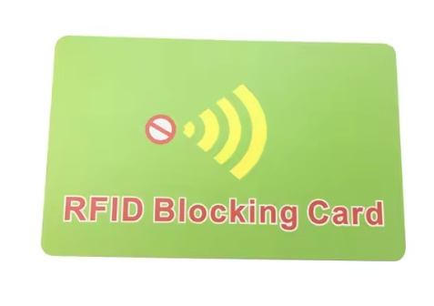 Karta zbliżeniowa NFC Bank z blokadą RFID i zabezpieczeniem przed kradzieżą