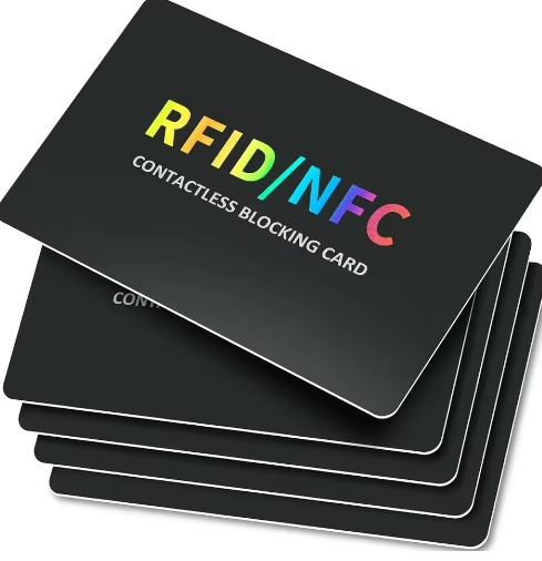 Karta zbliżeniowa NFC Bank z blokadą RFID i zabezpieczeniem przed kradzieżą