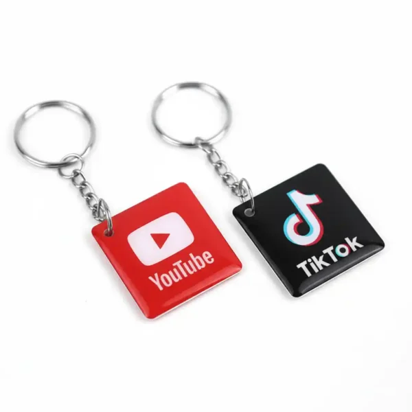 Brelok do kluczy NFC RFID z logo na zamówienie, epoksydowy