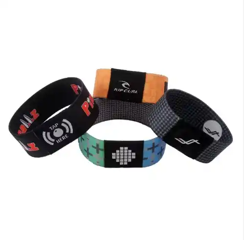 Spersonalizowana elastyczna opaska na nadgarstek RFID NFC