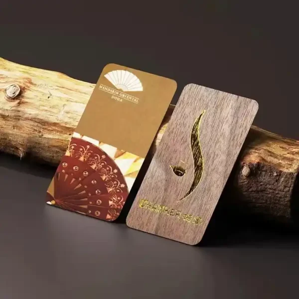 Spersonalizowana drewniana bambusowa karta hotelowa RFID