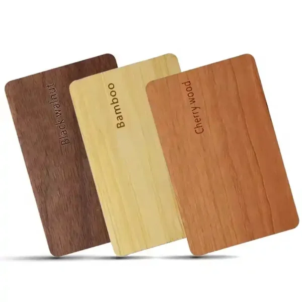 Spersonalizowana drewniana bambusowa karta hotelowa RFID