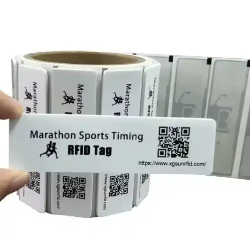 Tagi piankowe RFID DogBone M830 do pomiaru czasu w maratonach