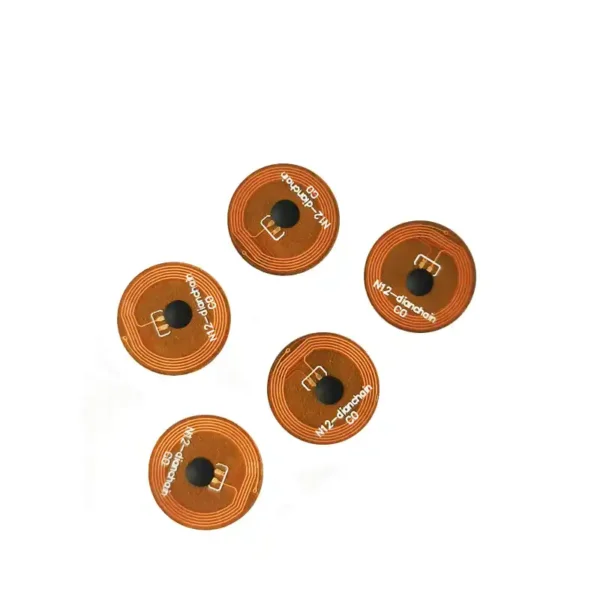 Naklejki z mikro tagami RFID NFC FPC