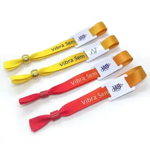 Bransoletka RFID z tkaniny Tkana opaska na nadgarstek MIFARE Ultralight C