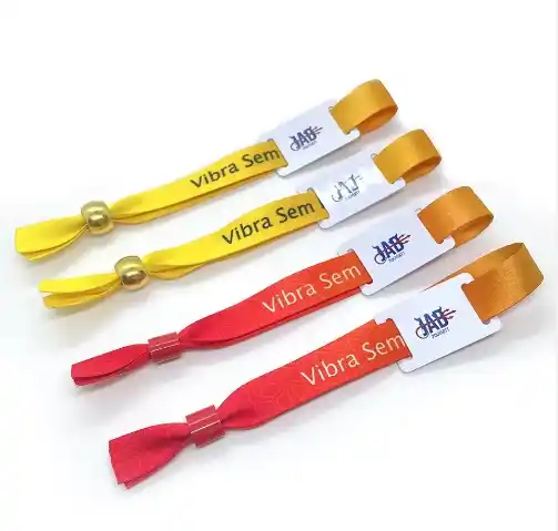 Bransoletka RFID z tkaniny Tkana opaska na nadgarstek MIFARE Ultralight C