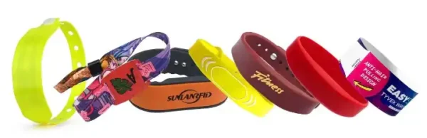 Bransoletki papierowe Tyvek RFID i opaska NFC na festiwal koncertowy