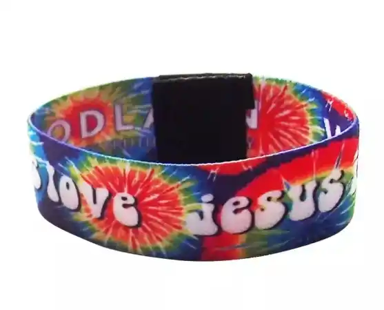 Bransoletka elastyczna RFID NFC NTAG213 z materiału do druku