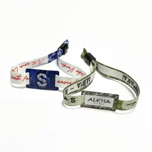 Niestandardowa tkana bransoletka NFC RFID na nadgarstek na festiwal