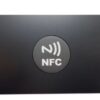 Wizytówki NFC ze stali nierdzewnej, metalowe, czarne, puste