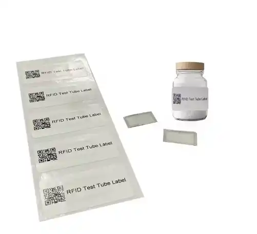 Etykiety medyczne UHF RFID do szklanych butelek do śledzenia